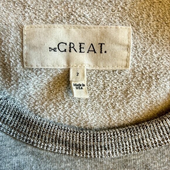 THE GREAT. College Sweatshirt With Rodeo Graphic Medium - Picture 8 of 10